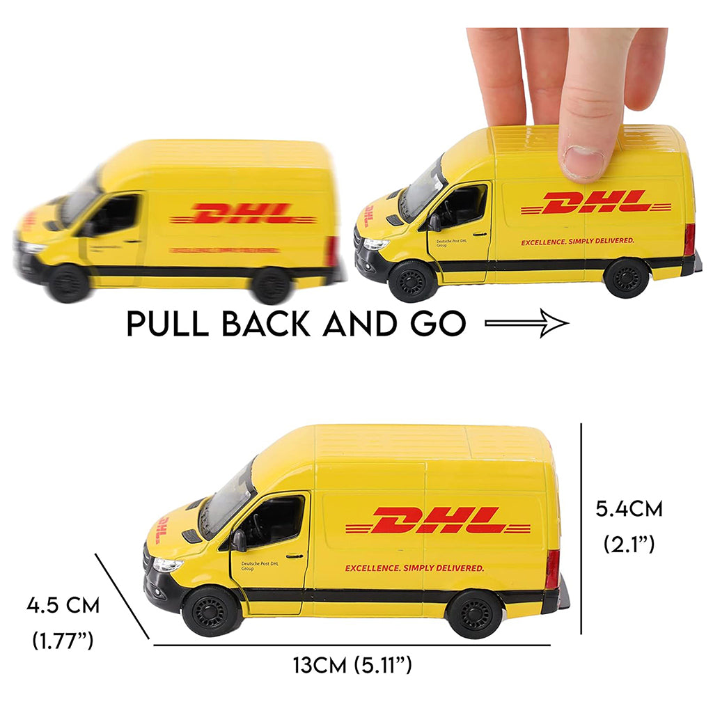Mercedes Benz DHL Van 1:48 Diecast Model