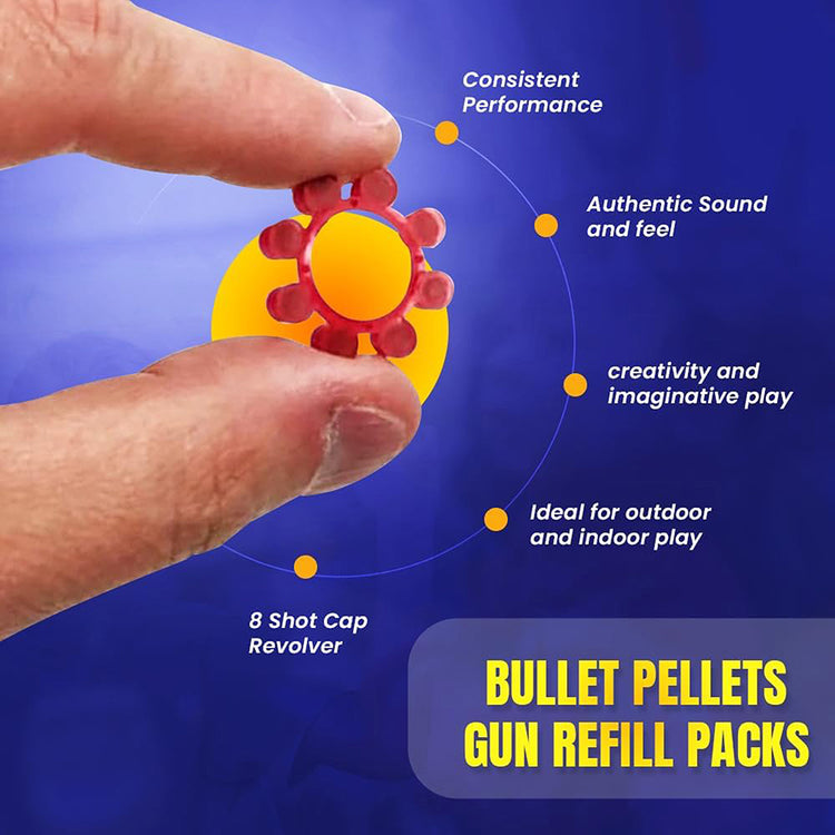8 Shot Ring Caps Refill Pack - 96 Shots