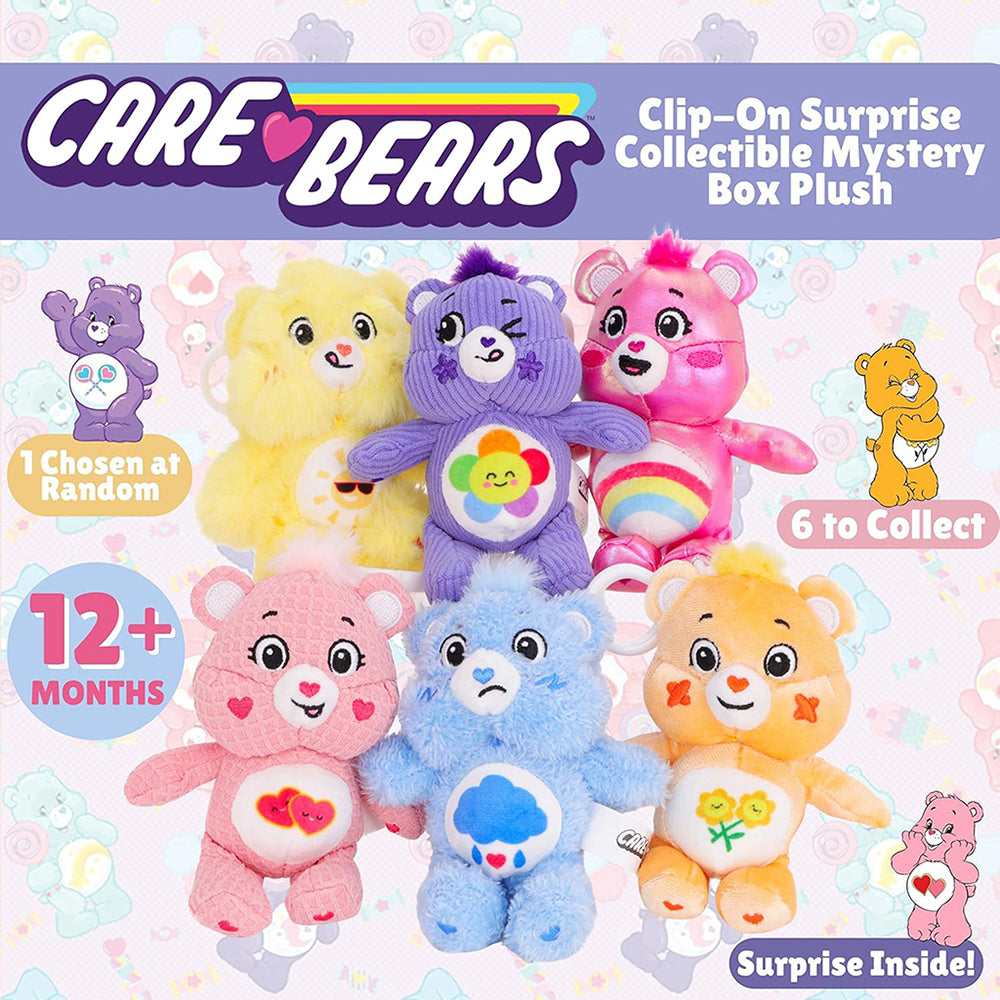 Care Bears Clip On Plush Mystery Box
