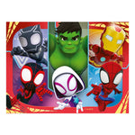 Spidey and His Amazing Friends 4-in-1 Jigsaw Puzzle