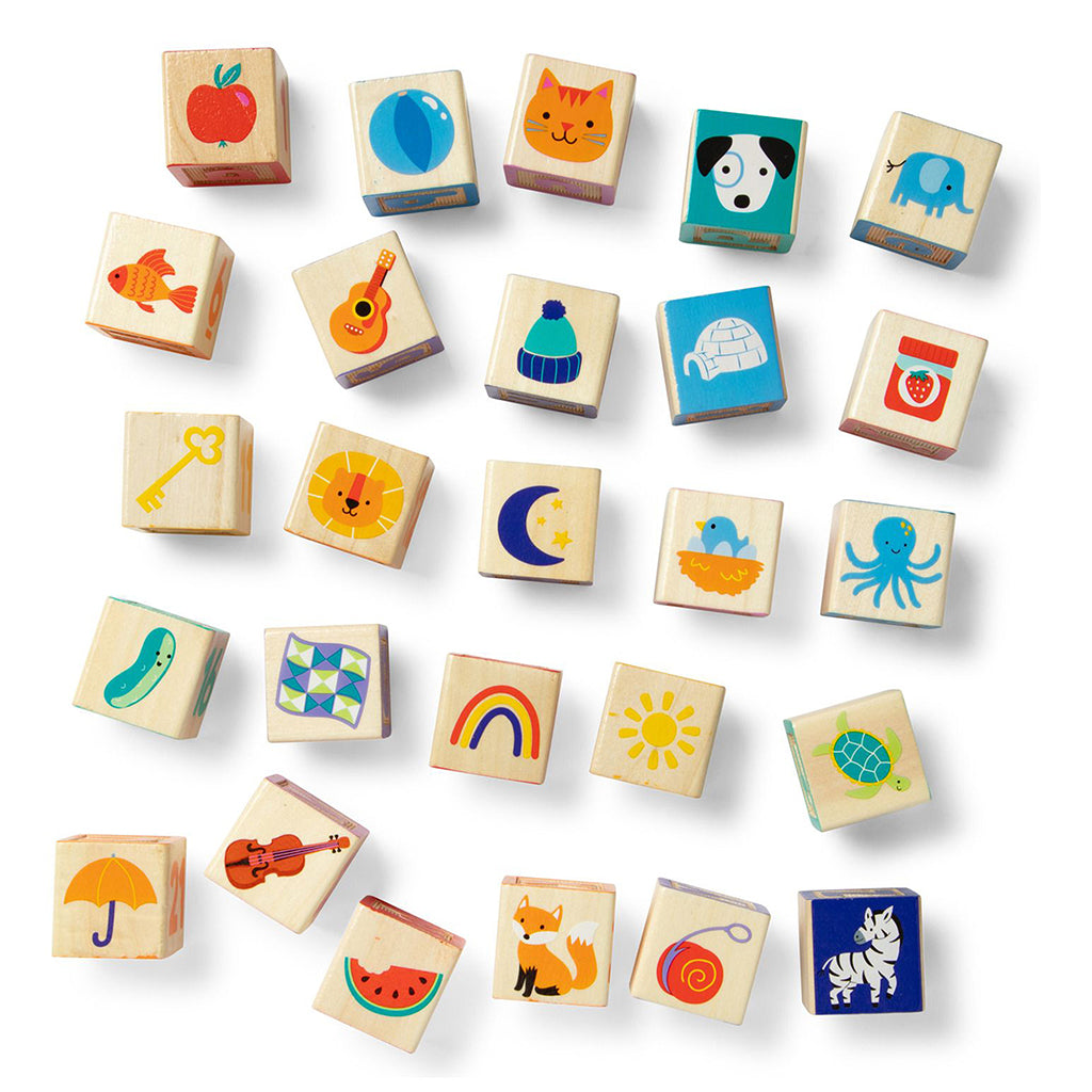 Ms. Rachel Wooden Learning Blocks Set