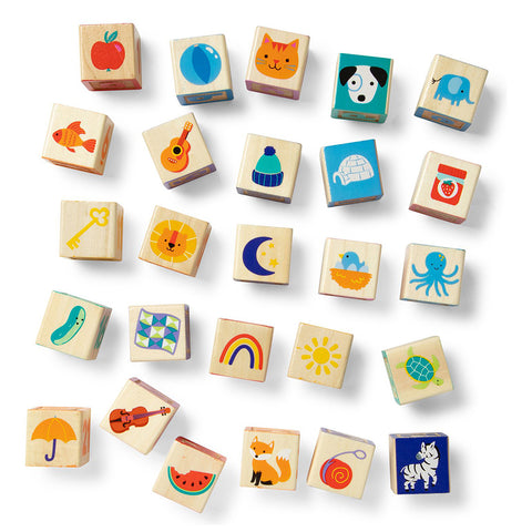 Ms. Rachel Wooden Learning Blocks Set