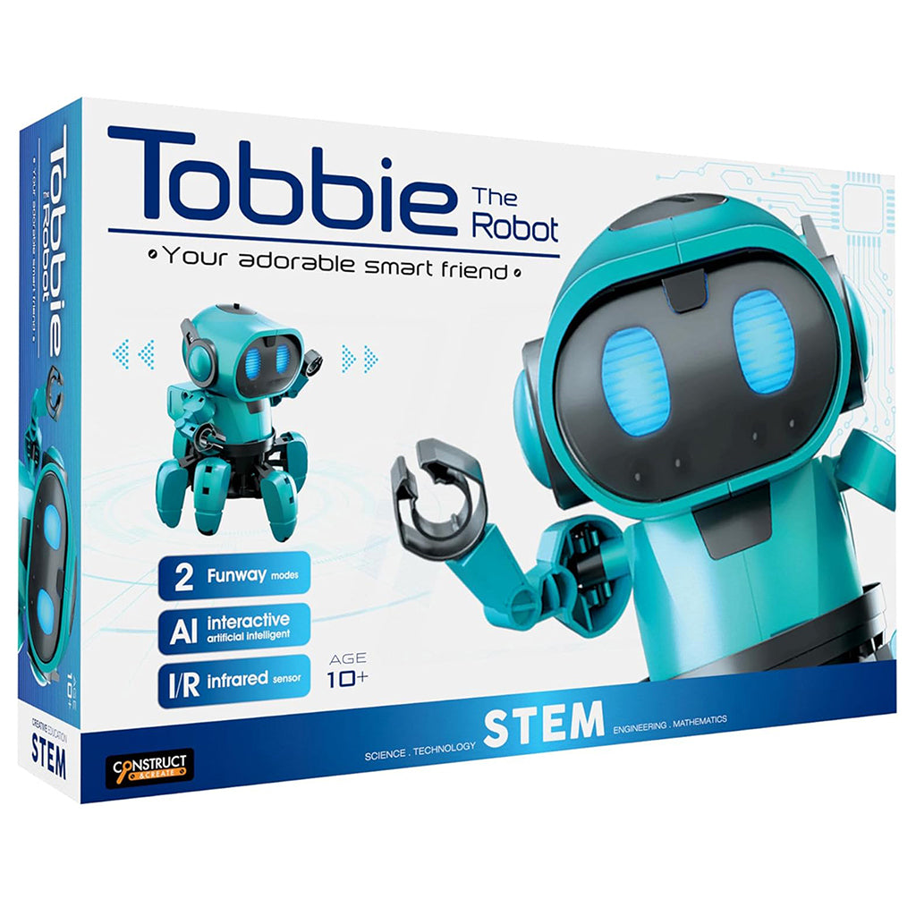 Tobbie AI Robot STEM Build & Create Kit