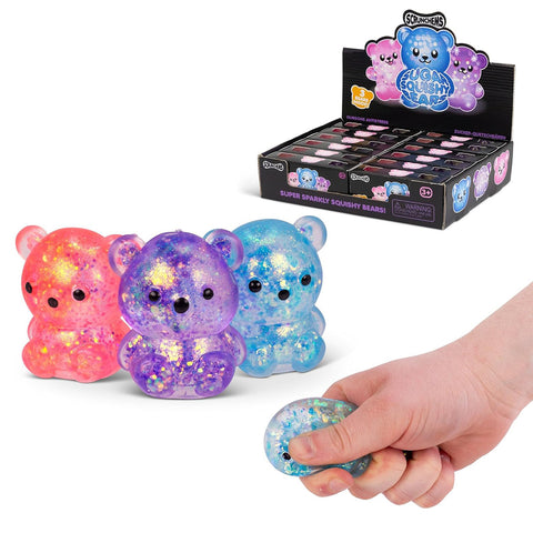 Scrunchems Sugar Diddy Bears Squish Ball Toy