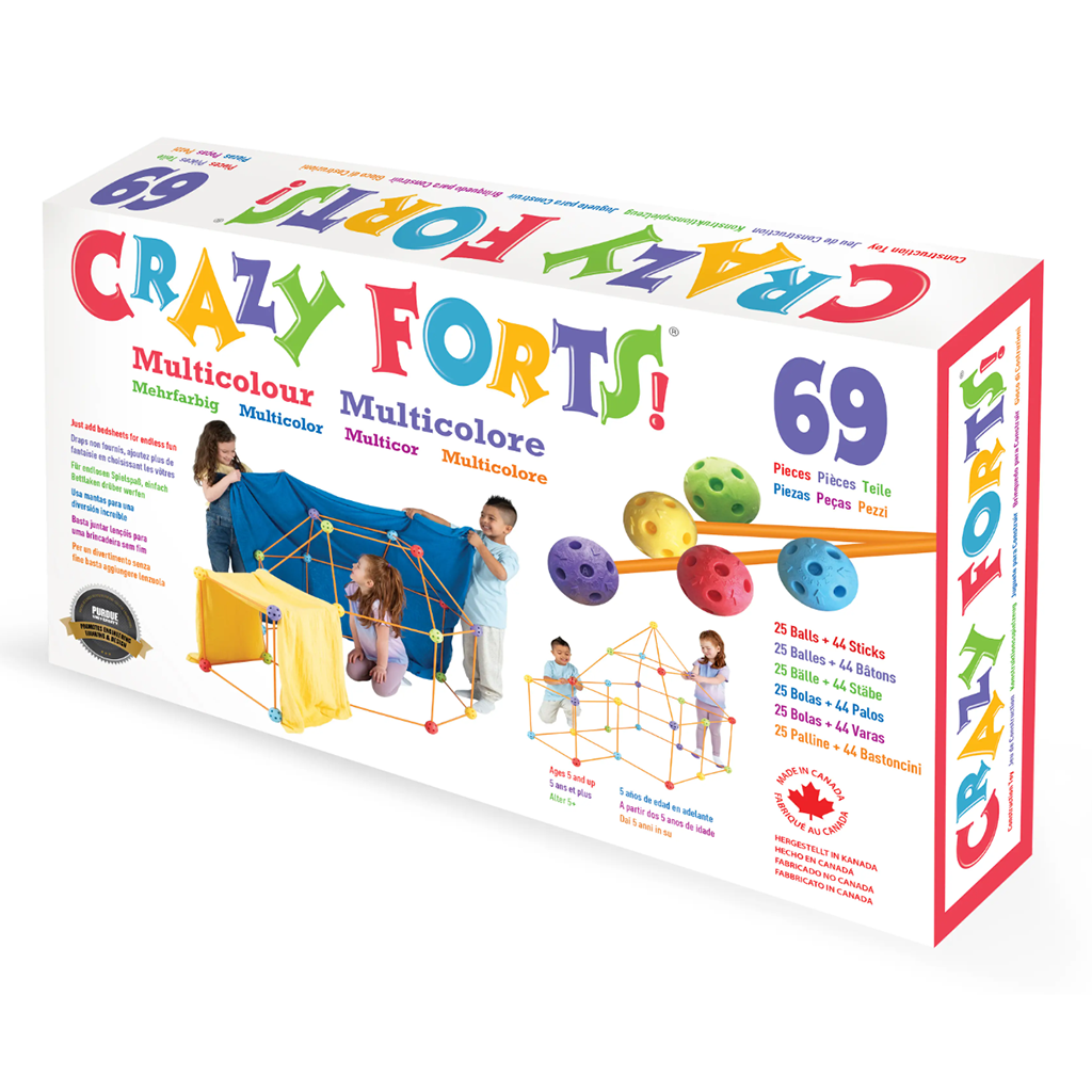 Crazy Forts 69 Piece Fort Building Kit
