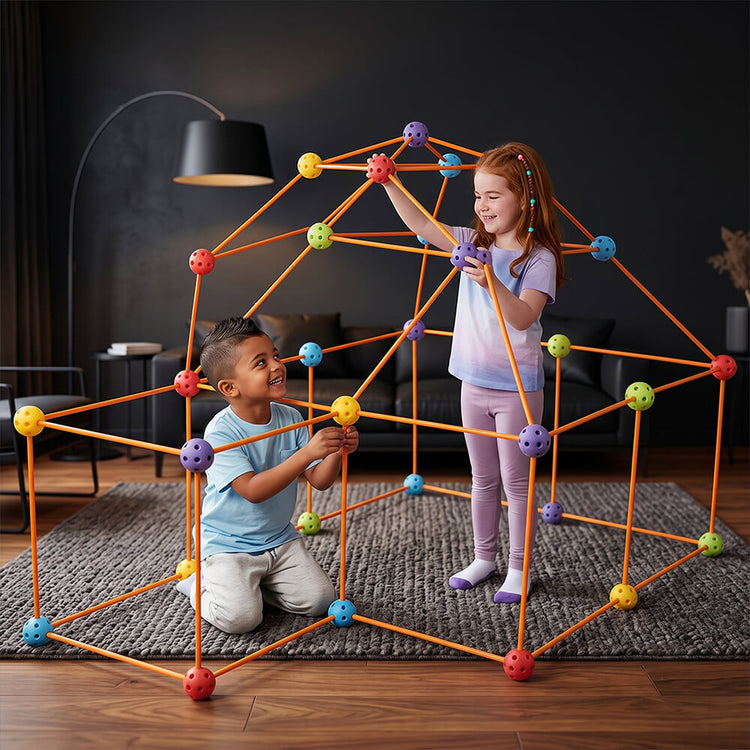 Crazy Forts 69 Piece Fort Building Kit