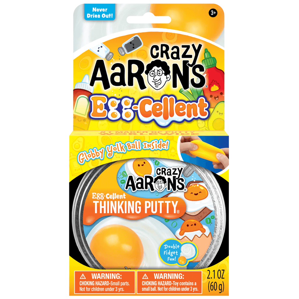 Crazy Aaron's Egg-cellent Thinking Putty