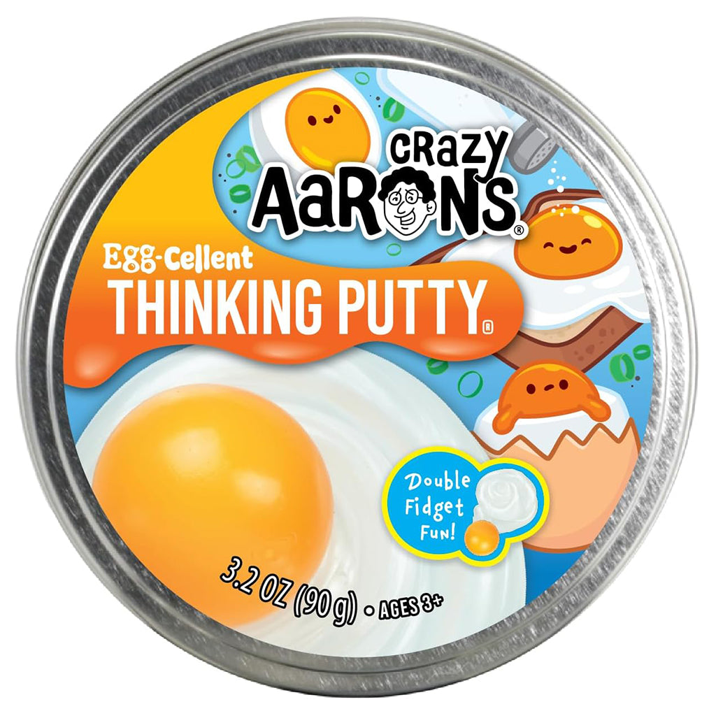 Crazy Aaron's Egg-cellent Thinking Putty