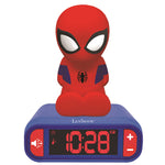 Spider-Man Kids Alarm Clock with Night Light