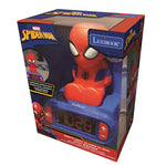 Spider-Man Kids Alarm Clock with Night Light