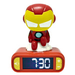 Iron Man Kids Alarm Clock with Night Light