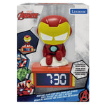 Iron Man Kids Alarm Clock with Night Light