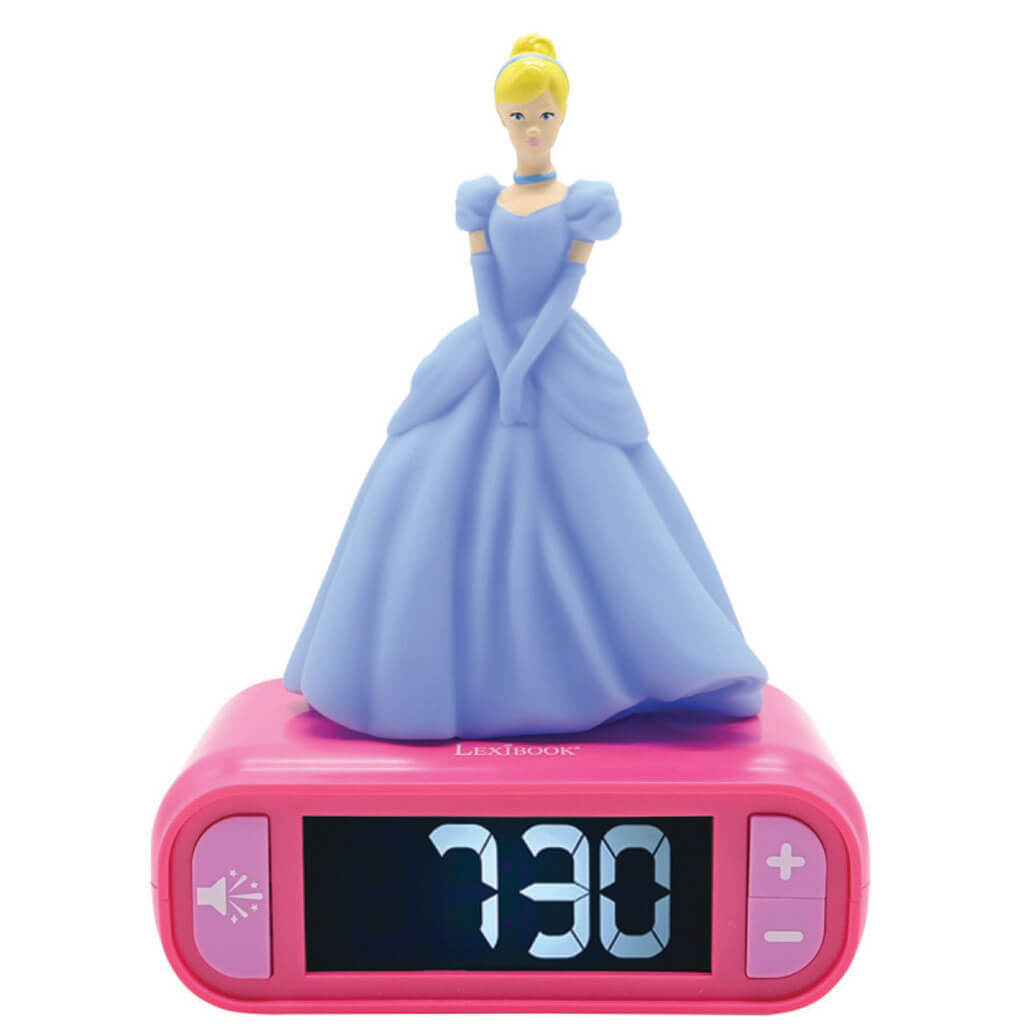 Disney Princess Kids Clock with Night Light