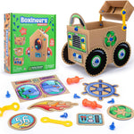 Boxineers Cardboard Vehicles Craft Kit