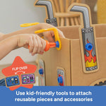 Boxineers Cardboard Vehicles Craft Kit