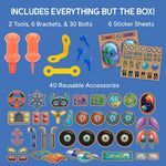 Boxineers Cardboard Vehicles Craft Kit