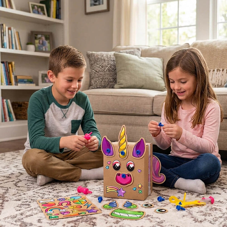 Boxineers Cardboard Animals Craft Kit