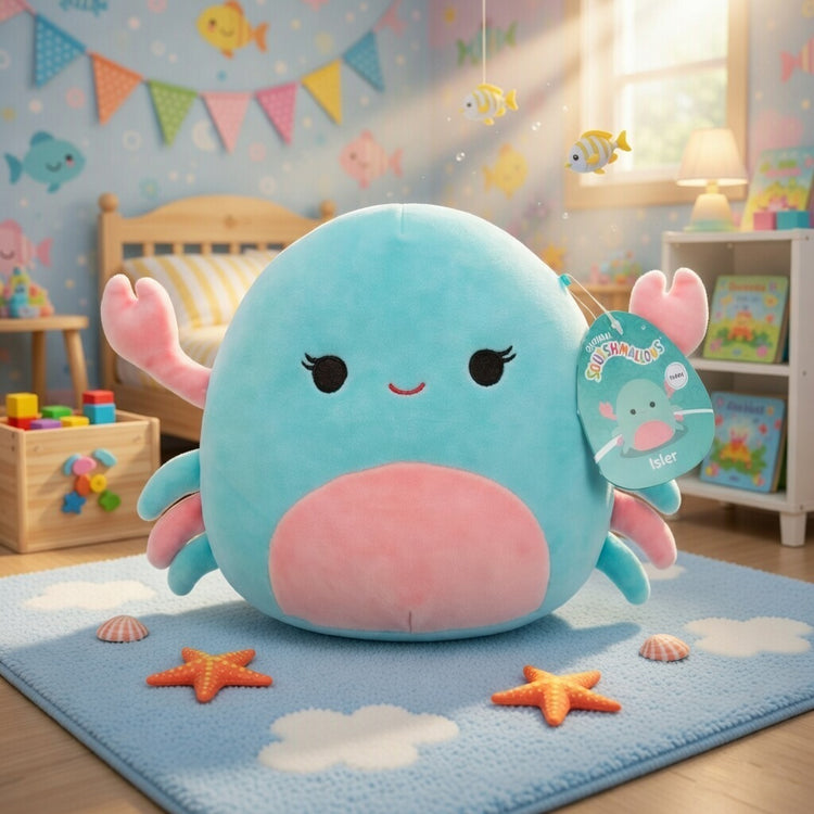 Squishmallows 20cm Isler Crab Plush