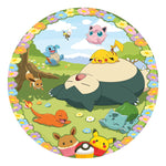 Pokemon 500pc Circular Puzzle - Pikachu & Snorlax