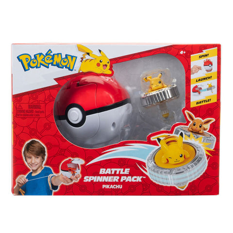 Pokemon Battle Spinner Pack - Pikachu & Poke Ball