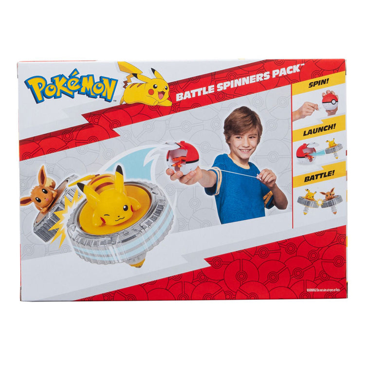 Pokemon Battle Spinner Pack - Pikachu & Poke Ball