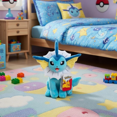Pokemon 20cm Vaporeon Plush Toy