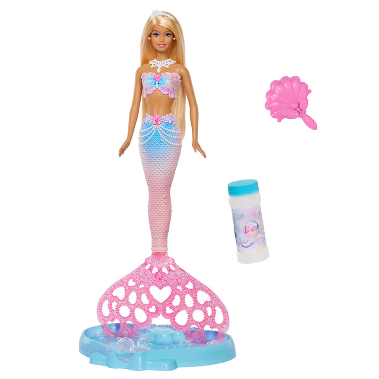 Barbie Bubble Sparkle Mermaid Doll