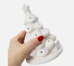 Paint Your Own Light Up Christmas Tree – 18cm Ceramic DIY Art & Craft Kit