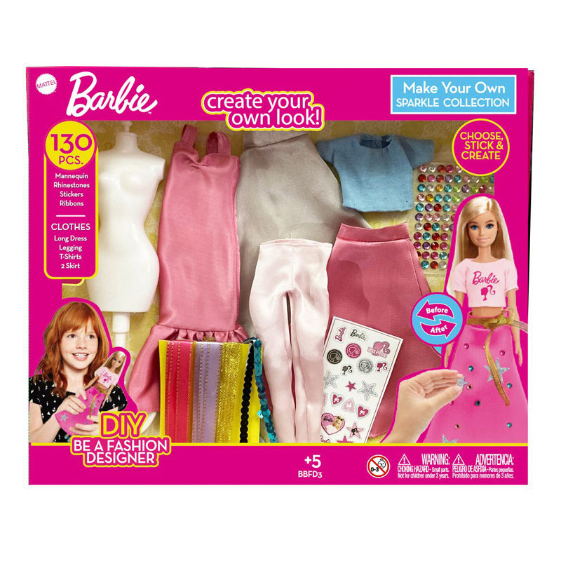 Barbie DIY Fashion Designer Set - Sparkle Kit