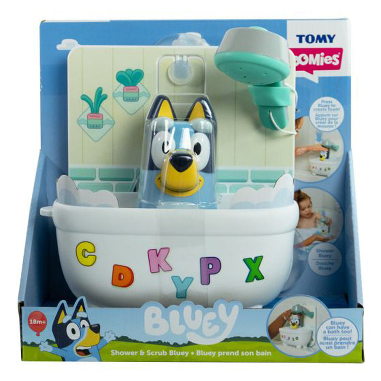 Bluey Shower & Scrub Bath Toy