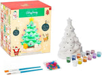 Paint Your Own Light Up Christmas Tree – 18cm Ceramic DIY Art & Craft Kit