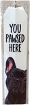 Pack of 5 Flat Paper Pen Bookmark Ruler, 3-in-1 Assorted Design