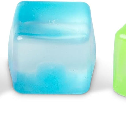 SCRUNCHEMS Diddy Sugar Cubes, Soft Squeezable Tactile Cube, Age 3+