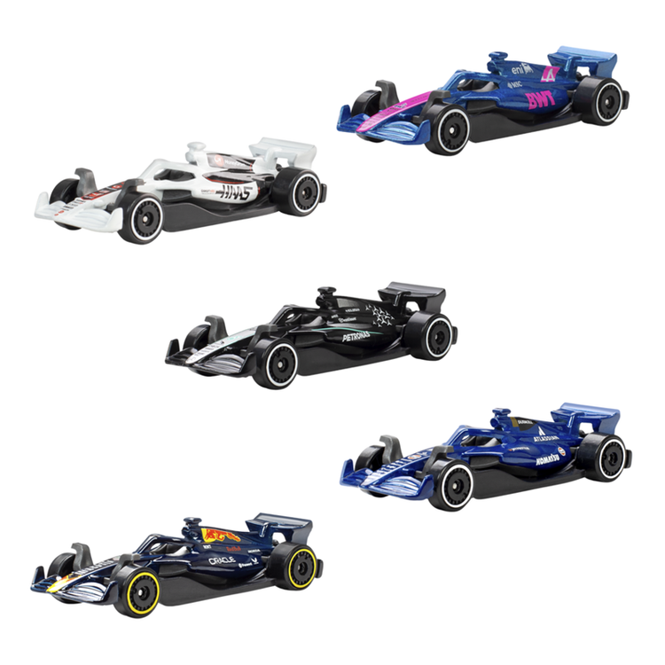 Hot Wheels Formula 1 - 5-Pack Cars