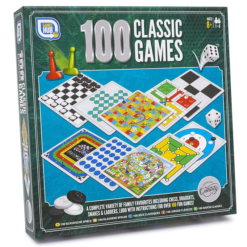 100 Classic Games Compendium Family Set