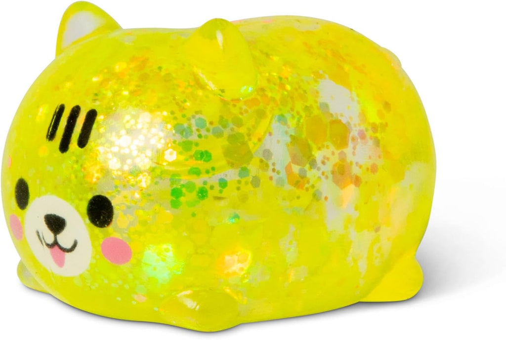 SCRUNCHEMS SUGAR SQUISHY KITTIES Stress Squish Toy SUPER SPARKLY - 3 Pack