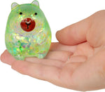 SCRUNCHEMS Mini Sugar Capybara Squishy Toy, Slow Rising Stress Relief Fidget, Glitter Textured Sensory Toy, Ages 3+