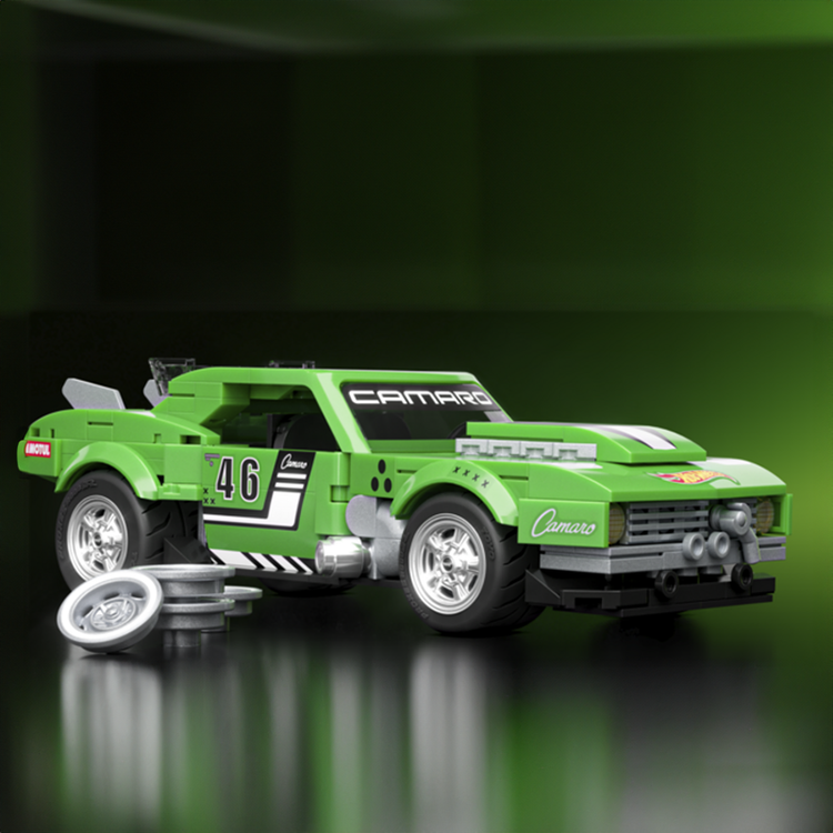 Hot Wheels Brick Shop '68 Camaro Set