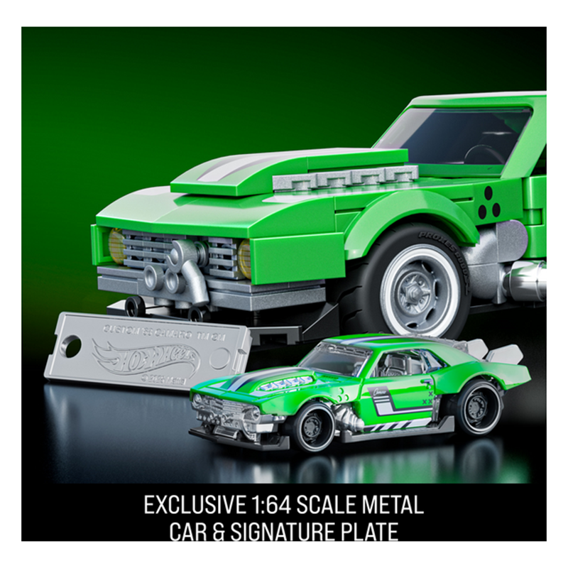 Hot Wheels Brick Shop '68 Camaro Set