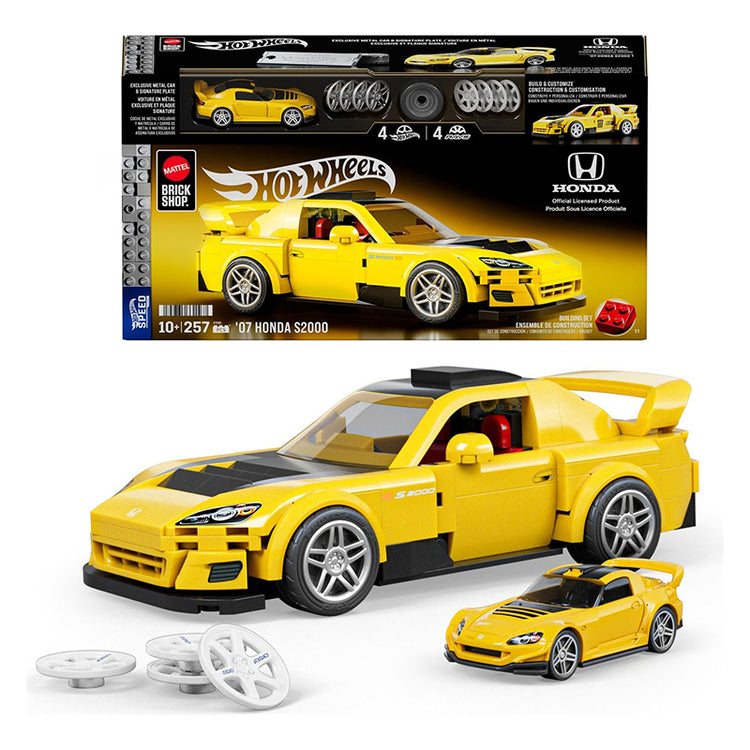 Hot Wheels Honda S2000 Building Set