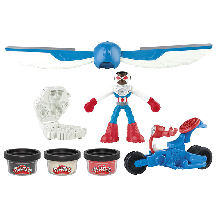Play-Doh Captain America Moto-Slicer Set