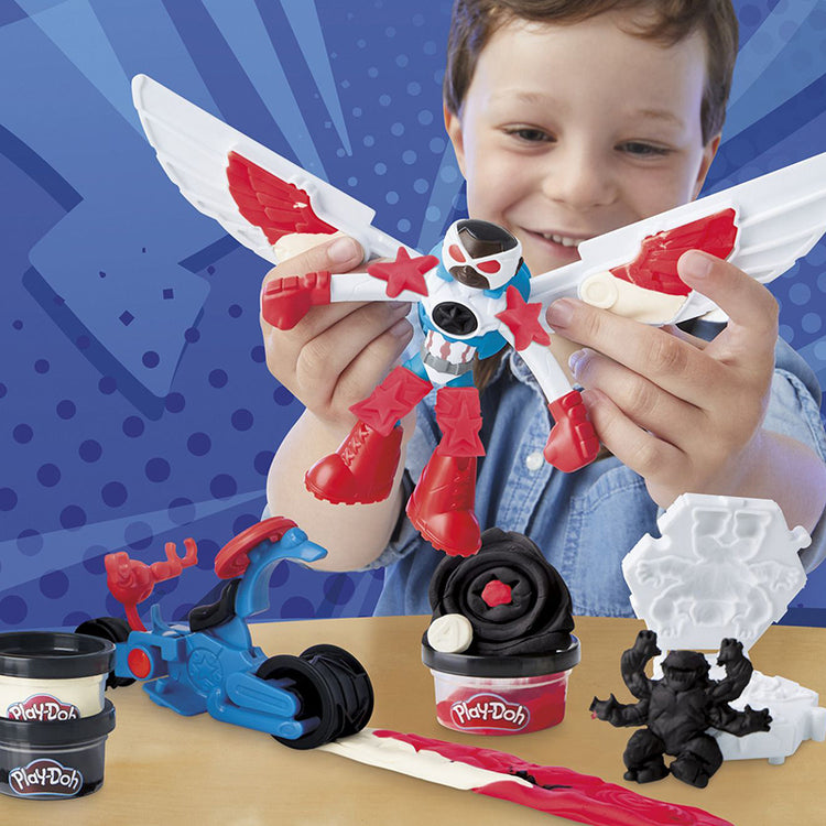 Play-Doh Captain America Moto-Slicer Set
