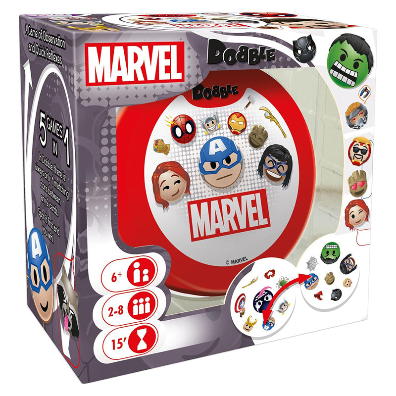 Dobble Marvel Heroes Card Game