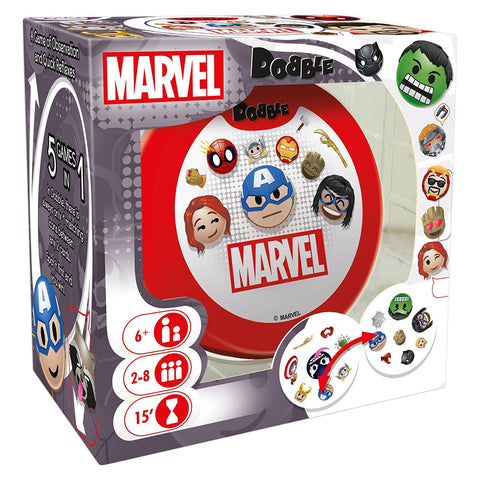 Dobble Marvel Heroes Card Game