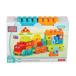 Mega Bloks ABC Learning Train Set