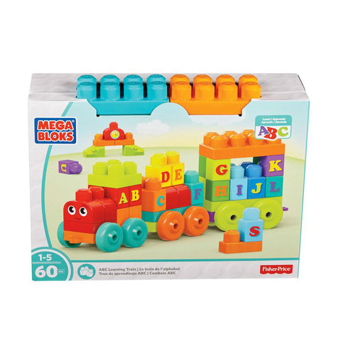 Mega Bloks ABC Learning Train Set