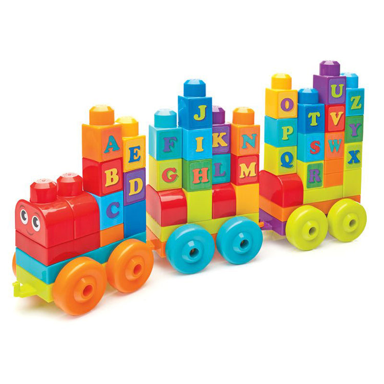Mega Bloks ABC Learning Train Set