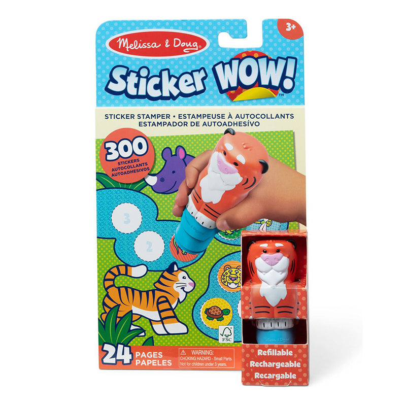 Melissa & Doug Sticker WOW Tiger Set