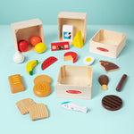 Melissa & Doug Wooden Food Groups Set