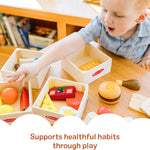 Melissa & Doug Wooden Food Groups Set